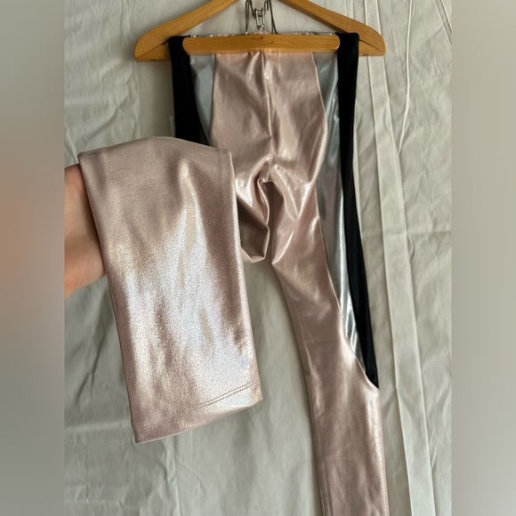 ZARA Girls Metallic Leggings - Picture 5 of 9